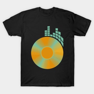 Dj equalizer icon retro classic T-Shirt